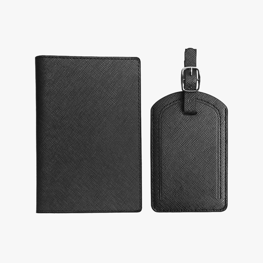 Passport Holder Cover with Luggage Tag